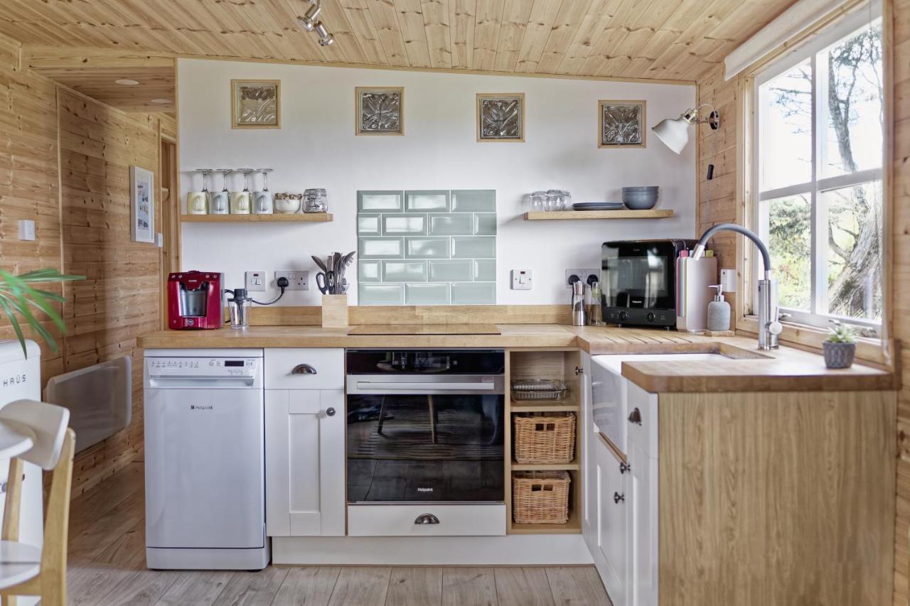 Scandi Cabin On A Hill, With Stunning Panoramic Views Ludgvan Екстериор снимка