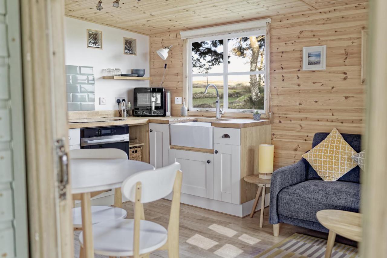 Scandi Cabin On A Hill, With Stunning Panoramic Views Ludgvan Екстериор снимка